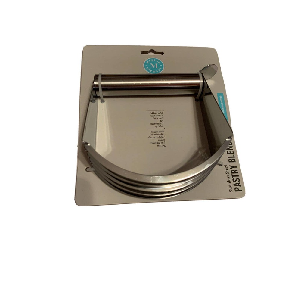 Martha Stewart Pastry Blender Stainless Steel Dishwasher Safe Brand New Seal Tag